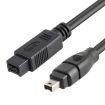 FireWire 800 9-Pin to 400 4-Pin Cable IEEE 1394, 4.5m Length - 1