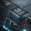 Bluetooth 5.0 USB Adapter PC Wireless Audio Receiver Transmitter, Black - 3