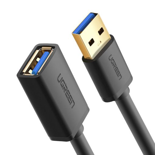 Ugreen 1.5m USB 3.0 Male-Female Super Speed Extension Cable - 1