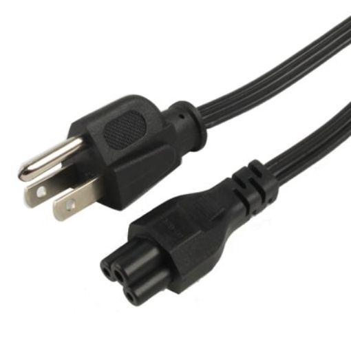 3 Prong US Notebook AC Power Cord, 1.2m Length, High Quality - 1