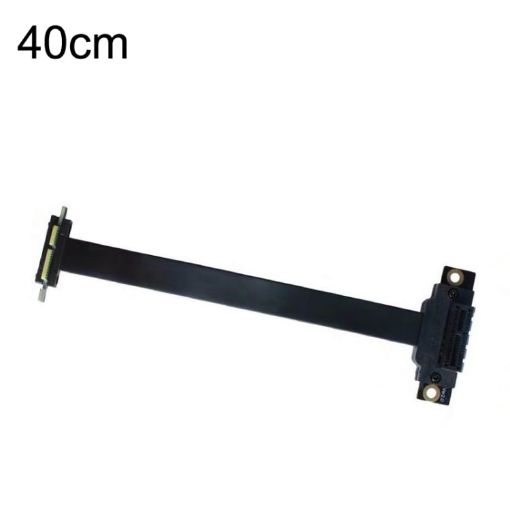 PCI-E 3.0 1X 90 Card Extension Cable, 40cm Length - 1