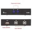 USB Data Switch, 2 Port, Black - 5