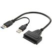 USB 2.0/3.0 To SATA Cable + 2.5" HDD Box, Supports 4TB Speed - 1