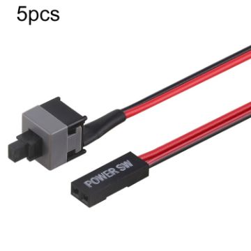Computer Chassis Power Switch Cable 5pcs - 1