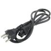 3 Prong Switzerland Notebook AC Power Cord, 1.5m, Black - 2