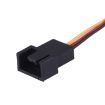 3-Pin Chassis Fan Cable Splitter, 1 to 2, 30cm Long - 3