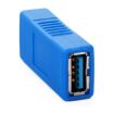 USB 3.0 AF to AF Cable Adapter - Super Speed, Blue - 2