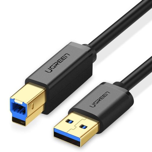 UGREEN 2m USB 3.0 Type A to B Gold-plated Printer Cable - 1