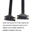 PCI-E 3.0 1X 90 GPU/Wireless Card Extension Cable 10cm - 4