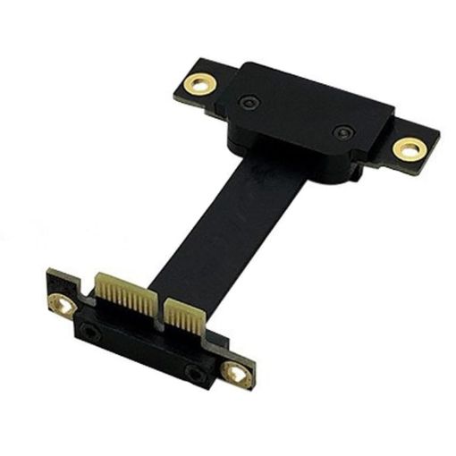 PCI-E 3.0 1X 90 Reverse Graphics/Network Card Extension Cable - 1