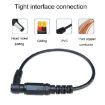 DC 5.5 x 2.1mm Male To Female Power Adapter Extension Cable 0.2m - 5