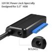 T04 USB3.0 to SATA Adapter Cable for 2.5/3.5 Inch Hard Drive - 4