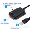 USB 2.0 to IDE/SATA Adapter Cable, 50cm Length - 3