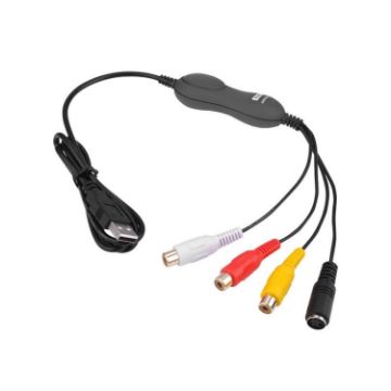 EZCAP 159 USB 2.0 Video Capture Card for Win/Mac with VLC Support - 1