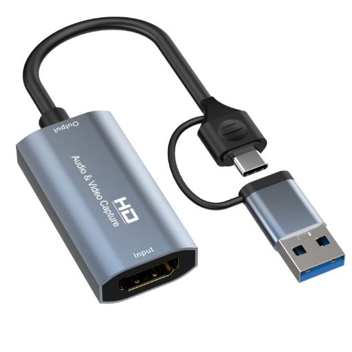 Z29 HD Video Capture Card: HDMI to USB-Type C Adapter - 1