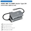 Z30A HDMI Female + Mic to HDMI Female Capture Box with Audio & USB-C - 6