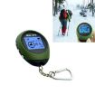 Mini GPS Navigation Keychain Tracker, USB Rechargeable (Green) - 1