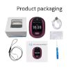 RF-V45-B Mini GPS Tracker Pendant, SOS/Camera/Health/4G LTE, Wine Red - 8