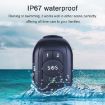 RF-V48 4G Waterproof GPS Smart Watch, Band A (Black) - 5