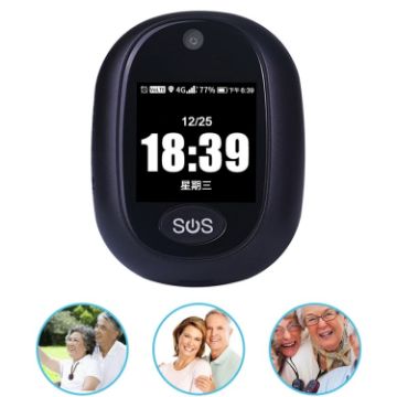 REACHFAR RF-V45-B GPS Tracker Pendant, SOS/Camera, 4G LTE Black - 1