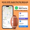 F6 Brown Rugby Shape Global Location Tracker Anti-lost Device - 2