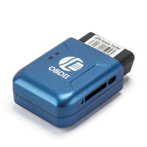 TK206 2G GPS OBD2 Real-Time Car Tracker with Vibration Alarm (Blue) - 1