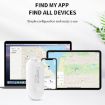 Global F1 White Anti-Lost Device Location Tracker - 5