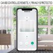 X101 Smart Home Automatic Curtain Machine With RC, Roman Pole Model - 4