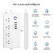 ZigBee SM-SO301-A 10A Smart Power Strip, 4 Holes + 4 USB, 2000W, AU Plug - 3