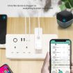 ZigBee SM-SO301-K 4 Hole + 4 USB Smart Power Strip, UK Plug, 13A - 5