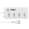 ZigBee 10A SM-SO301-B Smart Power Strip with USB, Brazil Plug - 1