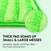 Swiffer WetJet 10-12" Adhesive Mop Pad Cloth Replacements Green - 4