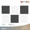 Tuya ZigBee Smart Wall Switch EU Plug, 1 Way (White) - 2