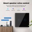 Tuya ZigBee 3 Gang Touch Wall Remote Light Switch EU Plug (Black) - 5