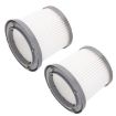 2 PCS Vacuum Filter for Black&Decker PV1210/PV1020L/PD11420L - 2