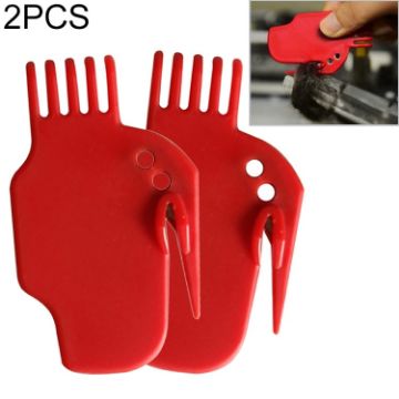 Universal Sweeping Robot Flat Brush Cleaner for iRobot Roomba, 2 PCS - 1