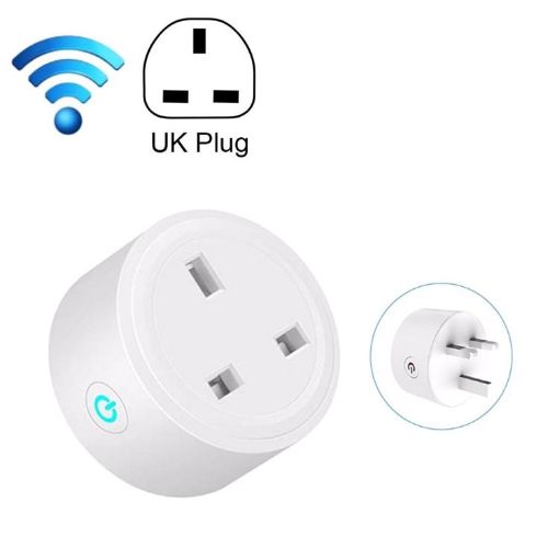 Tuya WiFi Smart Socket 20A, Alexa Support, UK Plug, Phone Remote Timing - 1