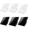 Tuya ZigBee 2 Gang Black Touch Wall Remote Light Switch EU Plug - 2