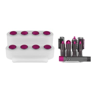 Rose Red Dyson Airwrap Storage Rack for 8 Attachments - 1