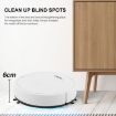 Mini 3-in-1 Vacuum Cleaner Intelligent Sweeping Robot - White - 7