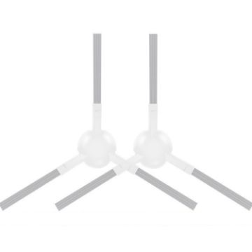 Dreame L20/X20 Pro Vacuum Accessories: 1 Pair White Side Brush - 1