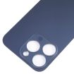iPhone 15 Pro Blue Back Glass with Large Camera Hole Replacement - 4