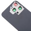 iPhone 15 Pro Glass Back Cover with Camera Lens (Black) - 5