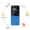 Portable 4GB LCD Screen MP3 MP4 Player FM Radio Mini Walkman (Blue) - 2