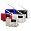 L-218AM Blue MP3 Radio Speaker with TF/USB & LED Flashlight - 2