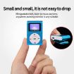 Mini Lavalier MP3 Music Player with Screen & Earphone (Black) - 6