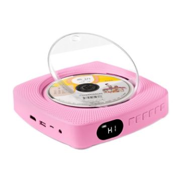 Kecag KC-609 Wall Mounted Bluetooth DVD/CD Player, Pink, TV Connectable - 1