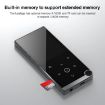 E05 2.4" Touch MP4/MP3 Player, 4GB, E-Book & Alarm, No Bluetooth, Blue - 9