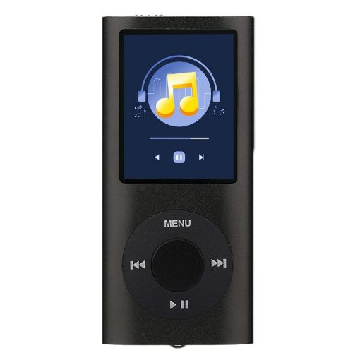1.8" Metal MP4 Player: TF Card, Recorder, FM, E-Book, Calendar - 1