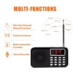 Y-619 FM/AM Mini Radio MP3 Player with LED Display (Blue) - 3